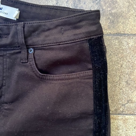 NEW! NWT Vineyard Vines High Rise Kick Flare Black Pants, 27 - Picture 2 of 5